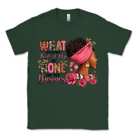 Sports Green What other think of me is none of my business afro Classic Tee - RanaPortraitStore