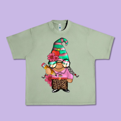 Teacher Gnome Urban Heavy Tee Designed By Artiststas