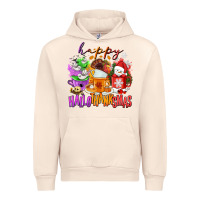 Sandshell Happy Hallothanksmas coffee cups Urban Hoodie - NancyCooperArtShop