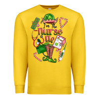 Lemon im the nurse elf Premium Sweatshirt - FaDigitalArtStudio