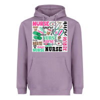 Lavender nurse Heavyweight Hoodie - Zillion Design Studio