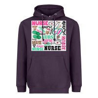 Plum nurse Heavyweight Hoodie - Zillion Design Studio