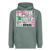 Sage nurse Heavyweight Hoodie - Zillion Design Studio