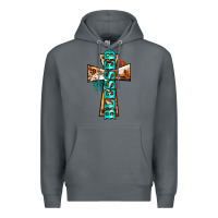 Rock blessed cross Premium Hoodie - BarkalooDesign