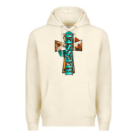 Sandshell blessed cross Premium Hoodie - BarkalooDesign