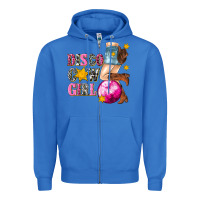 True Royal disco cowgirl Zipper Hoodie - texasbilliewilder