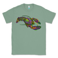 Sage Mardi Gras Crawfish Classic Tee - RanaPortraitStore