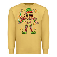 Antique Gold im the sarcastic elf Premium Sweatshirt - FaDigitalArtStudio