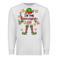Oatmeal Heather im the sarcastic elf Premium Sweatshirt - FaDigitalArtStudio