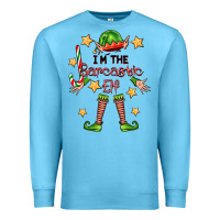 Ocean Blue im the sarcastic elf Premium Sweatshirt - FaDigitalArtStudio