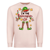 Pale Pink im the sarcastic elf Premium Sweatshirt - FaDigitalArtStudio