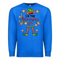 True Royal im the sarcastic elf Premium Sweatshirt - FaDigitalArtStudio