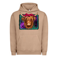 Pigment Burro halloween highland cow Urban Hoodie - Jasminsmagicworld