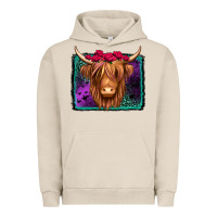 Pigment French Oak halloween highland cow Urban Hoodie - Jasminsmagicworld