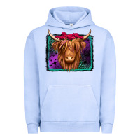 Pigment Grape Ice halloween highland cow Urban Hoodie - Jasminsmagicworld