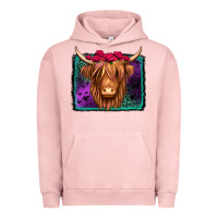 Pigment Salmon halloween highland cow Urban Hoodie - Jasminsmagicworld