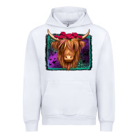White halloween highland cow Urban Hoodie - Jasminsmagicworld