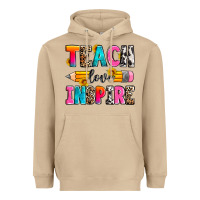 Mushroom teach love inspire Heavyweight Hoodie - Zillion Design Studio