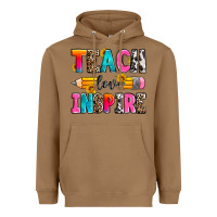 Toasted Coconut teach love inspire Heavyweight Hoodie - Zillion Design Studio