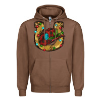 Chestnut Christmas Horseshoe Zipper Hoodie - RanaPortraitStore