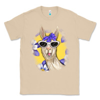 Mushroom Llama With Sunglasses Classic Tee - RanaPortraitStore