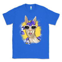 True Royal Llama With Sunglasses Classic Tee - RanaPortraitStore