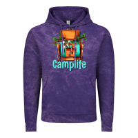 Cloud Purple camp life camp backpack Vintage Hoodie - AdoDesignShop