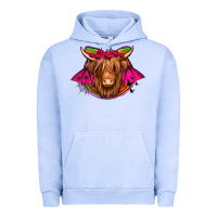 Pigment Grape Ice halloween highland cow horseshoe Urban Hoodie - Jasminsmagicworld