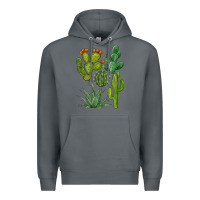 Rock watercolor cactus bundle preview Premium Hoodie - BarkalooDesign