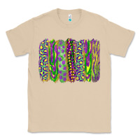 Mushroom Mardi Gras Leopard Beads Brushstrokes Classic Tee - RanaPortraitStore