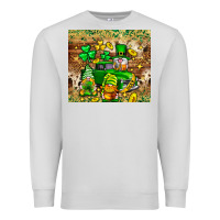 Dove Grey St. Patrick's Day gnomies truck tumbler Premium Sweatshirt - Neo Western