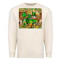 St. Patrick's Day Gnomies Truck Tumbler Premium Sweatshirt | Teevron