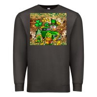 Smoke St. Patrick's Day gnomies truck tumbler Premium Sweatshirt - Neo Western