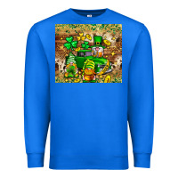 True Royal St. Patrick's Day gnomies truck tumbler Premium Sweatshirt - Neo Western