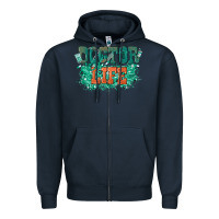 Navy doctor life Zipper Hoodie - texasbilliewilder