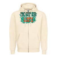 Sandshell doctor life Zipper Hoodie - texasbilliewilder