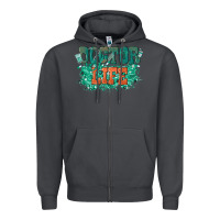 Smoke doctor life Zipper Hoodie - texasbilliewilder