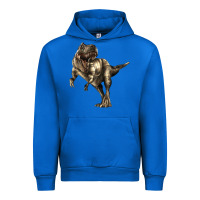 Cobalt Tyrannosaurus T rex Urban Hoodie - LillyAllenDesigns