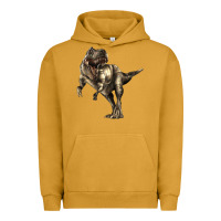 Pigment Peanut Butter Tyrannosaurus T rex Urban Hoodie - LillyAllenDesigns