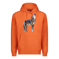 Carrot wolf Premium Hoodie - LillyAllenDesigns
