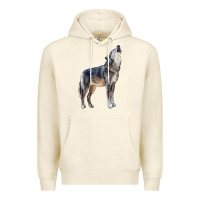 Sandshell wolf Premium Hoodie - LillyAllenDesigns