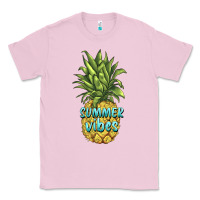 Bubblegum Pink summer vibes pineapple Classic Tee - BarkalooDesign
