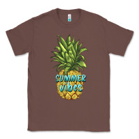 Chestnut summer vibes pineapple Classic Tee - BarkalooDesign