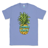 Colony Blue summer vibes pineapple Classic Tee - BarkalooDesign