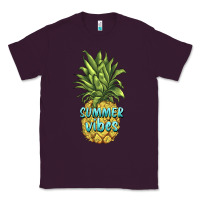 Plum summer vibes pineapple Classic Tee - BarkalooDesign