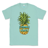 Seafoam summer vibes pineapple Classic Tee - BarkalooDesign