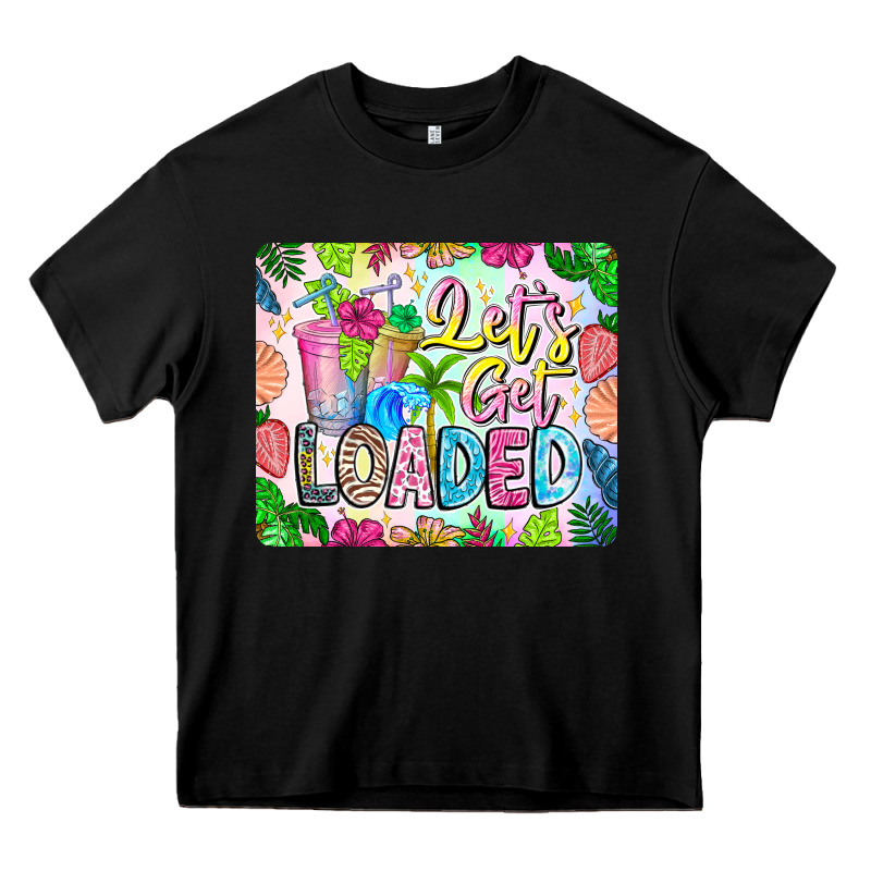 Lets Get Loaded Mouse Pad Heavy Core Tee by CowhideDigitalArt | Teevron