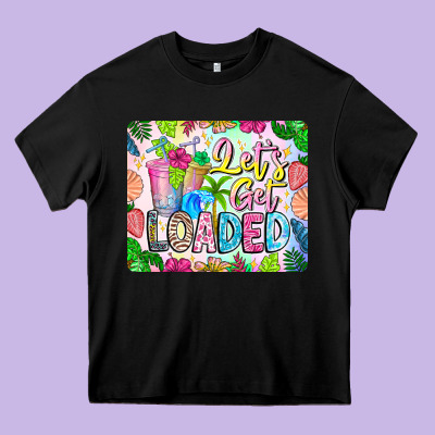 Lets Get Loaded Mouse Pad Heavy Core Tee Designed By Cowhidedigitalart