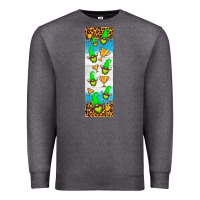 Charcoal Heather tennis penwraps Premium Sweatshirt - HRA Design Shop