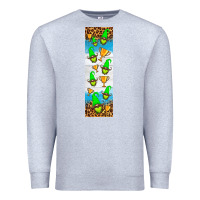 Heather Grey tennis penwraps Premium Sweatshirt - HRA Design Shop